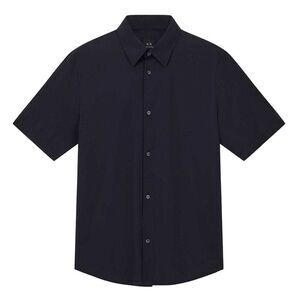 Armani Exchange Mens Regular Shirt / Navy